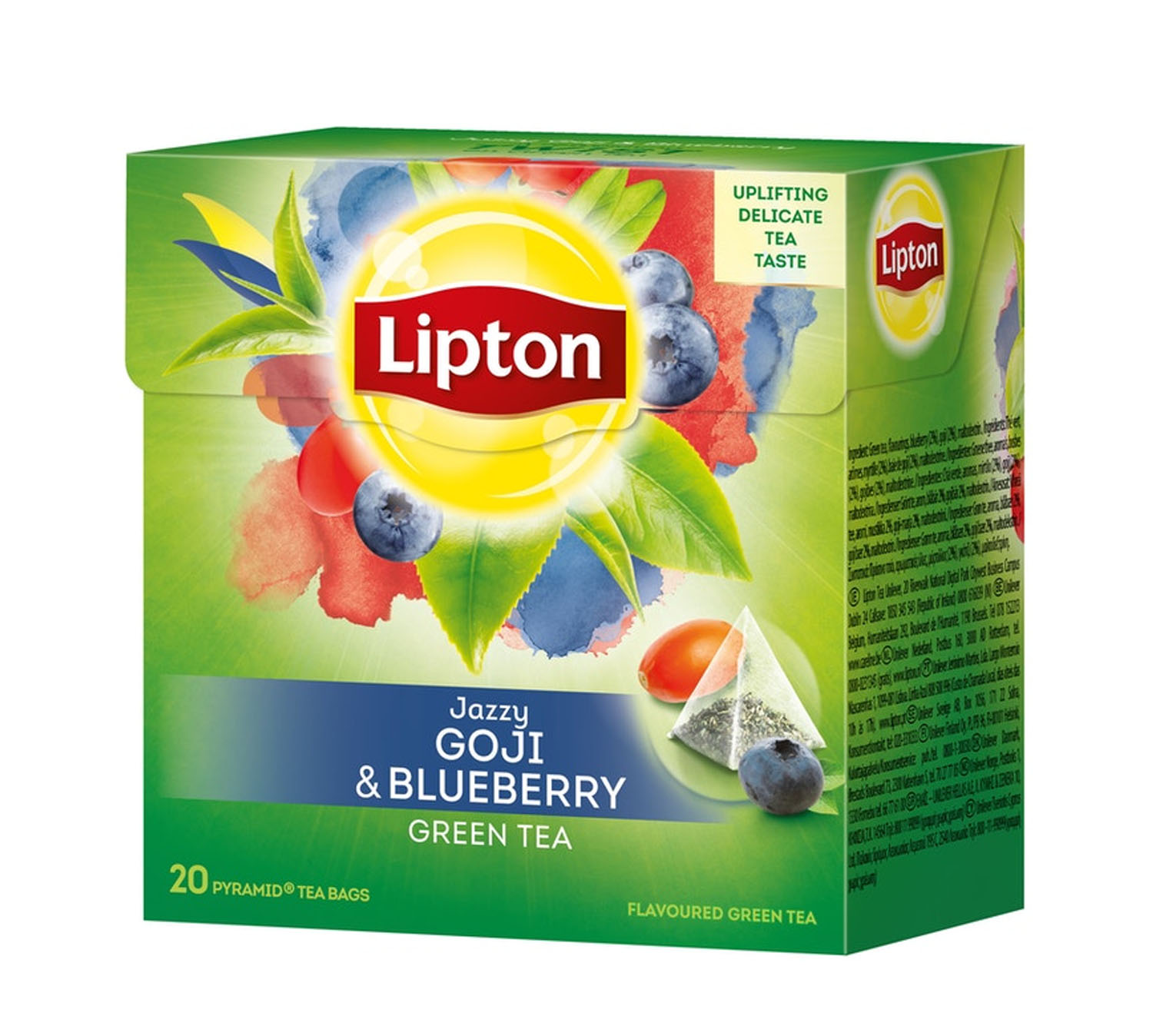 Lipton Green Tea Goji & Blueberry 20ps 